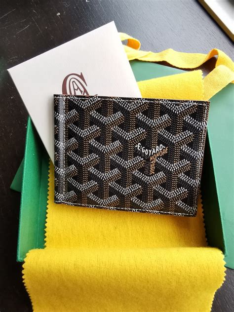 goyard wallet money clip|goyard money clip wallet.